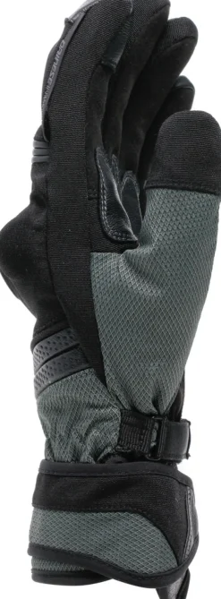 Dainese Teyde Gore-Tex® Gloves Black/Army-Green 70H> Motorhandschoenen
