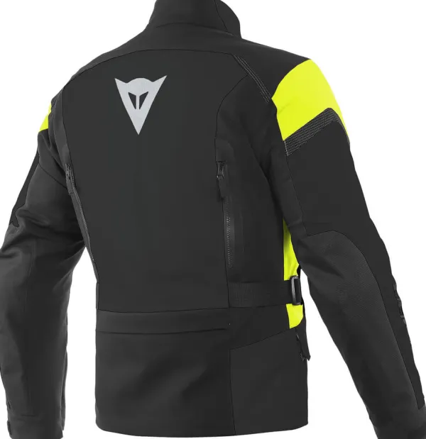 Dainese Tonale D-Dry Motorjas Black/Fluo Yellow/Black R17> Motorjassen