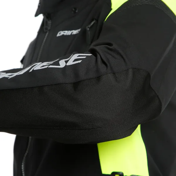 Dainese Tonale D-Dry Motorjas Black/Fluo Yellow/Black R17> Motorjassen