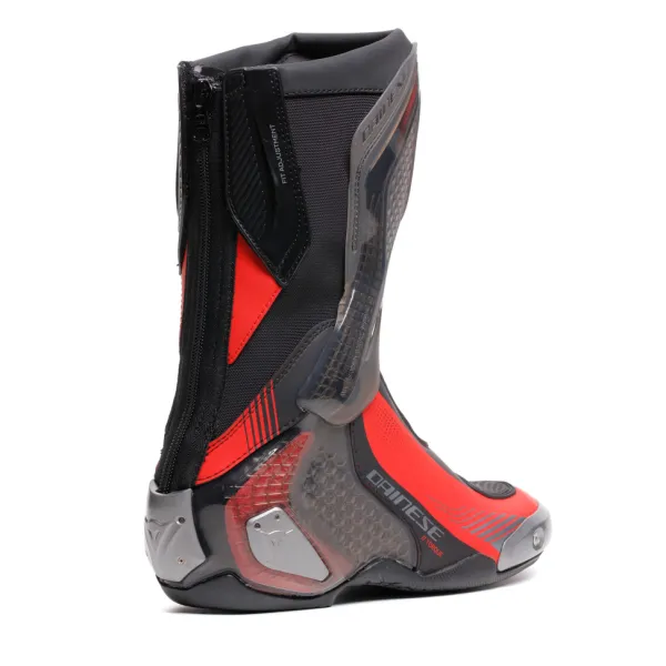 Dainese Torque 4 S Boots Black/Red-Lava B78>Heren Heren Motorlaarzen|Race Motorlaarzen