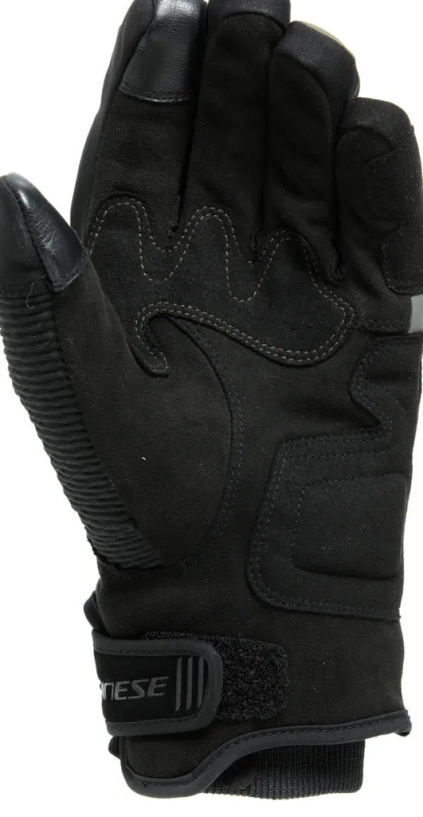 Dainese Trento D-Dry Gloves Black/Grape-Leaf> Motorhandschoenen