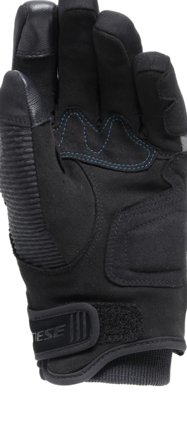 Dainese Trento D-Dry Women Gloves Black/Ocean-Depths> Motorhandschoenen