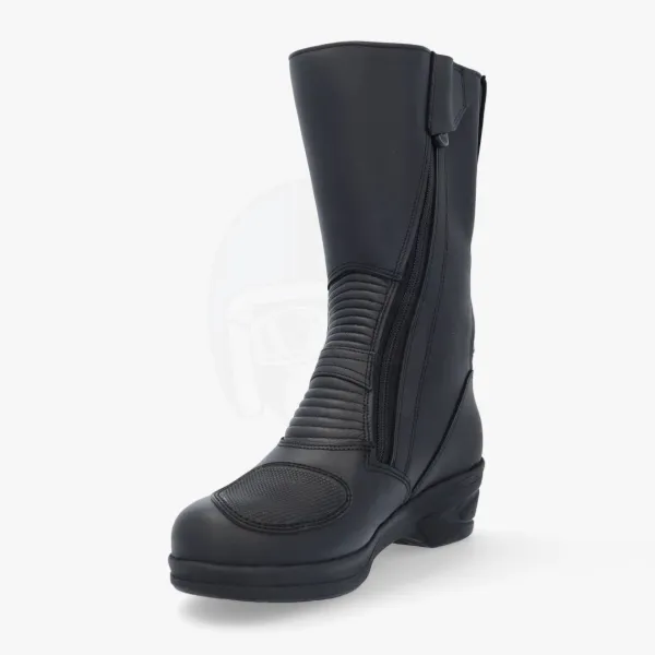 Daytona Lady Pilot GTX black>DAMES Waterdichte Motorlaarzen|Dames Motorlaarzen