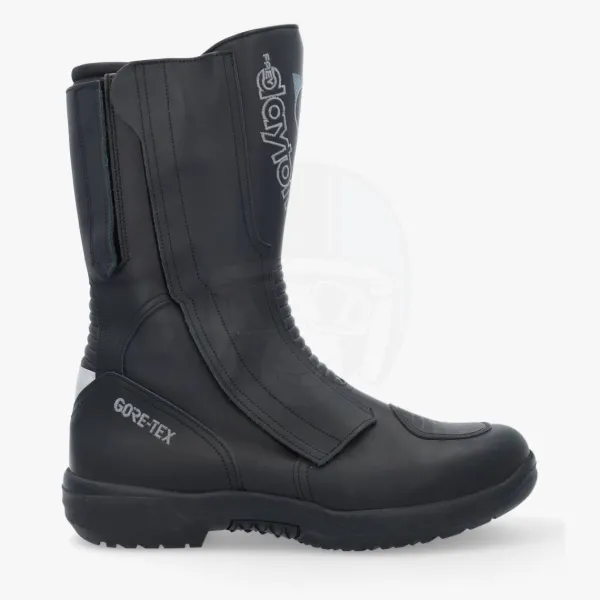 Daytona Travel Star GTX black>Heren Heren Motorlaarzen|Waterdichte Motorlaarzen