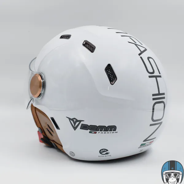 Demm Speed Pedelec Glans Wit> Fietshelmen