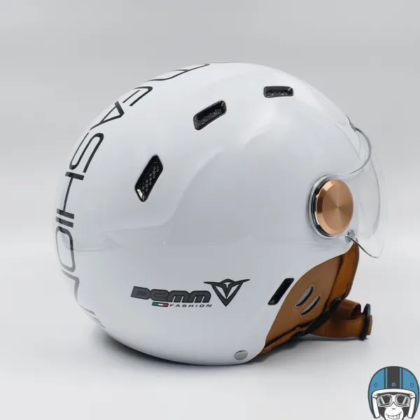 Demm Speed Pedelec Glans Wit> Fietshelmen