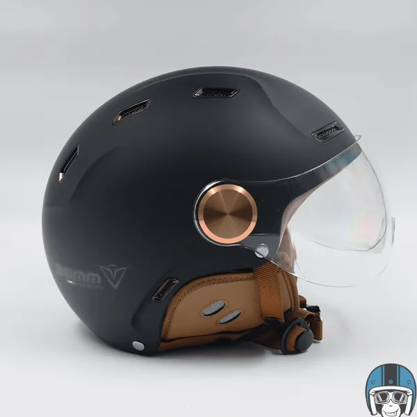 Demm Speed Pedelec Matt Black> Fietshelmen