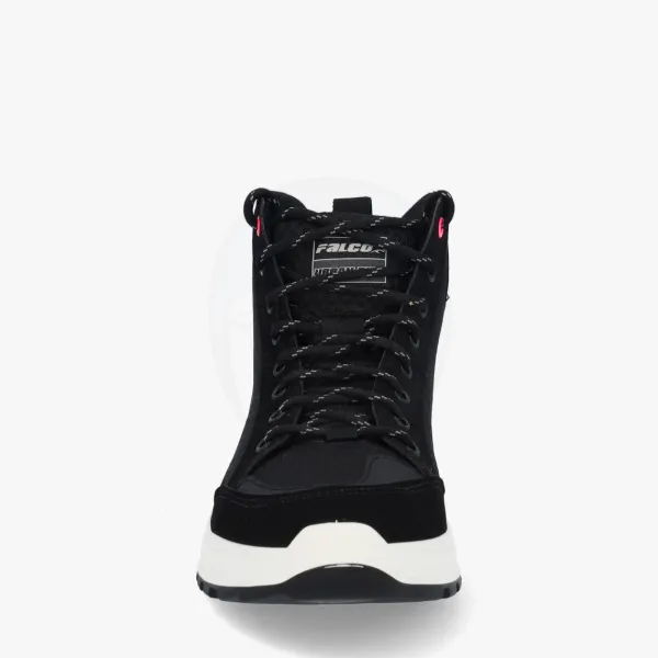 Falco Airforce Lady Shoes Black 101>DAMES Dames Motorschoenen|Waterdichte Motorschoenen