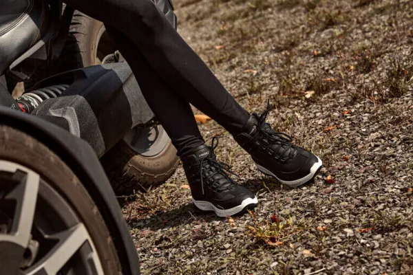 Falco Airforce Lady Shoes Black 101>DAMES Dames Motorschoenen|Waterdichte Motorschoenen