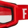 FLY RACING Focus Goggle Red/White - Clear Lens> Crossbrillen