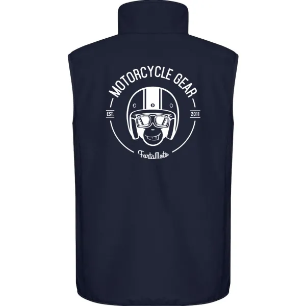 FortaMoto Logo Bodywarmer Dark Navy> Motor Merchandise