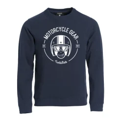 FortaMoto Logo Sweater Navy><noscript><img width=