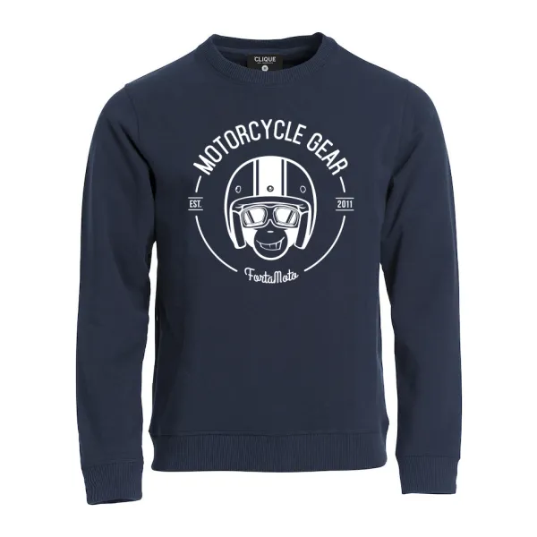 FortaMoto Logo Sweater Navy> Motor Merchandise
