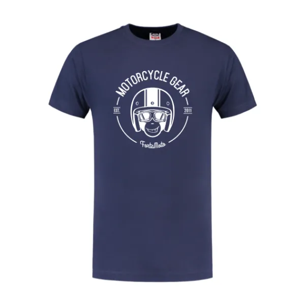 FortaMoto Logo T-Shirt Navy> Motor Merchandise