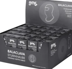 GMS Balaclava Cotton Black> Balaclavas En Helmmutsen