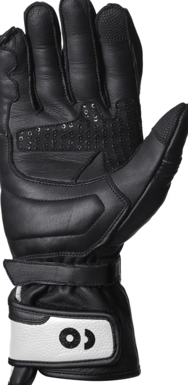 GMS GR-1 SF Gloves Black/White> Motorhandschoenen