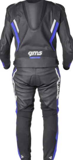 GMS GR-1 Suit Black/Blue/White> Motorpakken