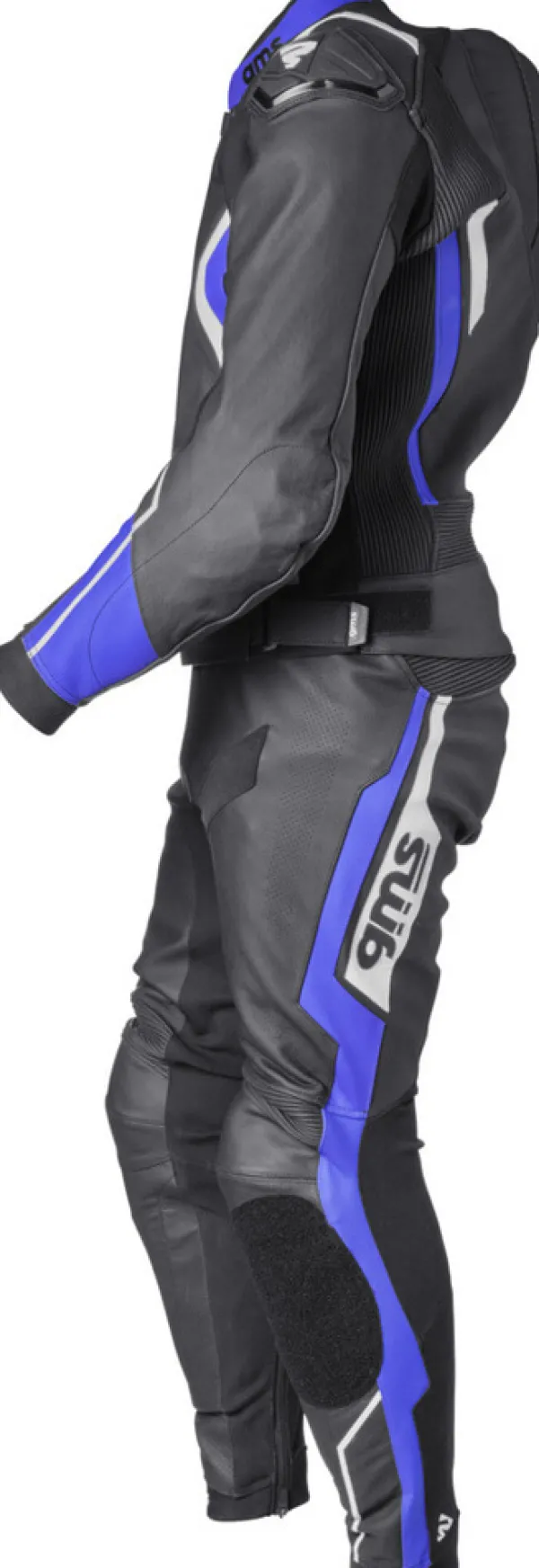 GMS GR-1 Suit Black/Blue/White> Motorpakken
