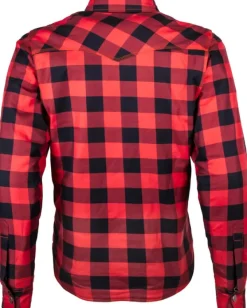 GMS Jaguar Motorjas Shirt Black/Red 032> Motorjassen