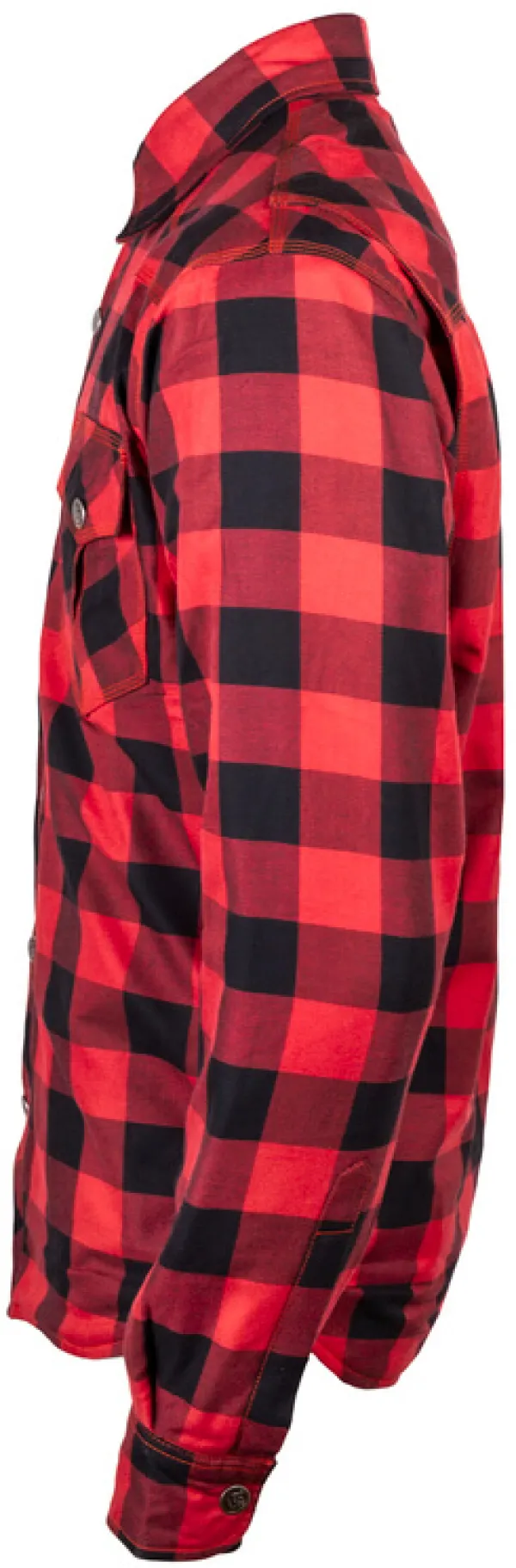 GMS Jaguar Motorjas Shirt Black/Red 032> Motorjassen