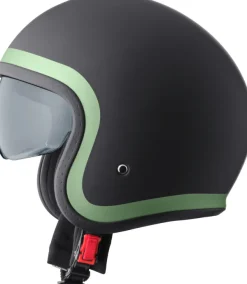 GMS Ride Matt Black/Darkgreen> Jethelmen