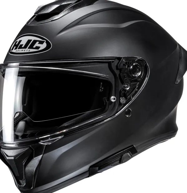 HJC C71 Flat Black 111> Integraalhelmen|Helmen Met Zonnevizier