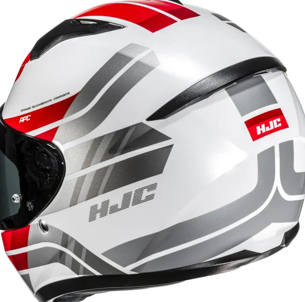 HJC C10 Hiper White/Red 283> Adventure Helmen|Integraalhelmen