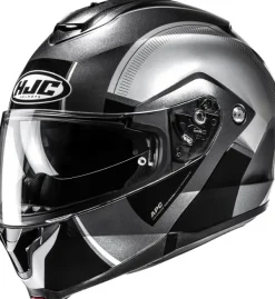 HJC C91N Jyn Black/Grey 180> Integraalhelmen|Helmen Met Zonnevizier