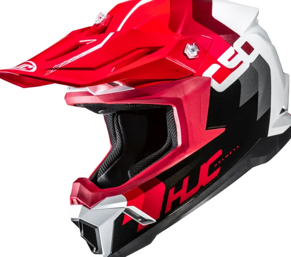 HJC C50 Primal Black/Red 123> Adventure Helmen|Crosshelmen