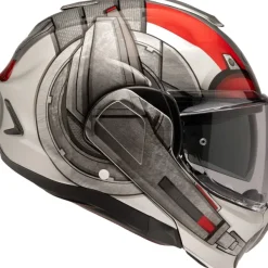 HJC F100 Ant-Man Grey/Red 831><noscript><img width=