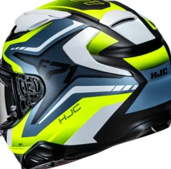 HJC F71 Fes Yellow/Blue 752> Integraalhelmen|Helmen Met Zonnevizier