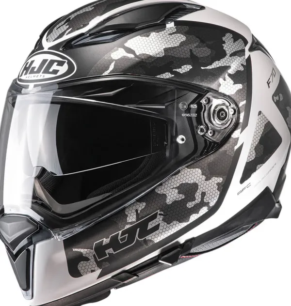 HJC F70 Katra White/Black 210> Integraalhelmen