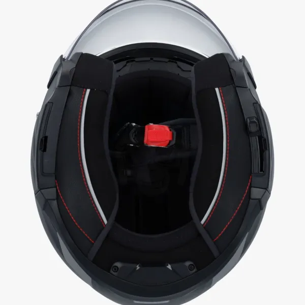 HJC F31 Naby Black/Grey> Helmen Met Zonnevizier|Bluetooth Helmen
