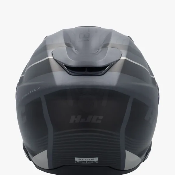 HJC F31 Naby Black/Grey> Helmen Met Zonnevizier|Bluetooth Helmen
