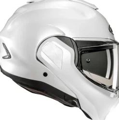 HJC F100 Pearl White 202><noscript><img width=