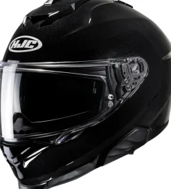 HJC i71 Black 101> Integraalhelmen|Helmen Met Zonnevizier