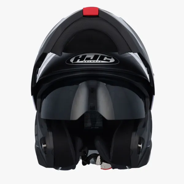 HJC i91 Carst Black/Grey> Systeemhelmen|Helmen Met Zonnevizier