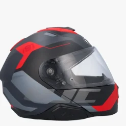 HJC i91 Carst Black/Red> Systeemhelmen|Helmen Met Zonnevizier