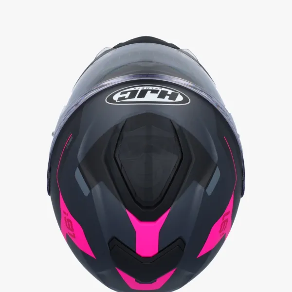 HJC i91 Carst Grey/Pink> Systeemhelmen|Helmen Met Zonnevizier