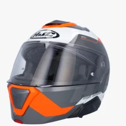 HJC i91 Carst White/Orange><noscript><img width=