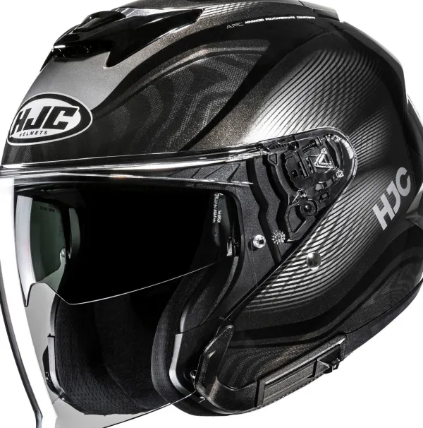 HJC i31 Depe Black/Grey 180> Helmen Met Zonnevizier|Bluetooth Helmen