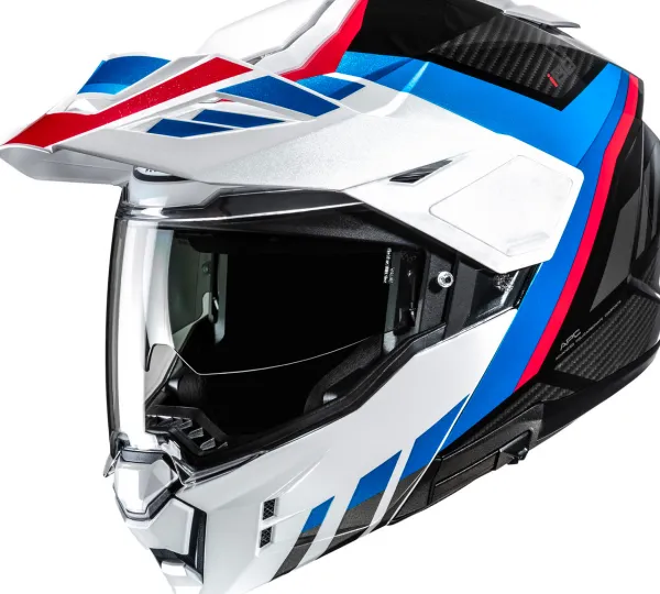 HJC i80 Imes White/Black 215> Systeemhelmen|Helmen Met Zonnevizier