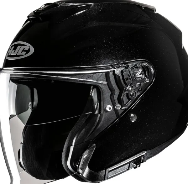 HJC i31 Metal black 101> Helmen Met Zonnevizier|Bluetooth Helmen