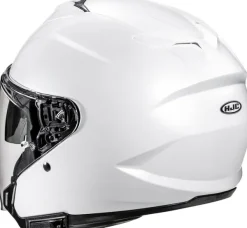 HJC i31 Pearl White 202> Helmen Met Zonnevizier|Bluetooth Helmen