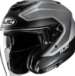 HJC i31 Tevis Grey/Black 810> Jethelmen|Helmen Met Zonnevizier