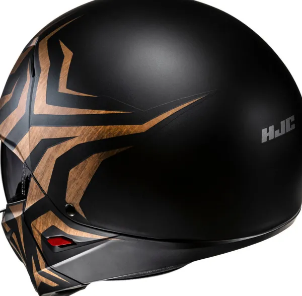 HJC i20 Thorn Black/Gold 177> Helmen Met Zonnevizier|Bluetooth Helmen