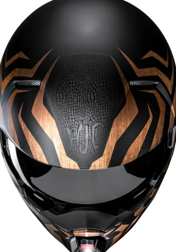HJC i20 Thorn Black/Gold 177> Helmen Met Zonnevizier|Bluetooth Helmen