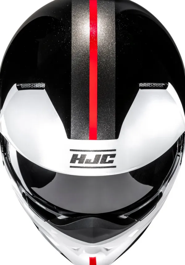 HJC i20 Vena Black/White 123> Helmen Met Zonnevizier|Bluetooth Helmen