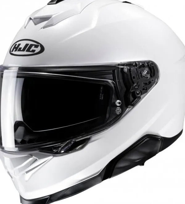 HJC i71 White 202> Integraalhelmen|Helmen Met Zonnevizier