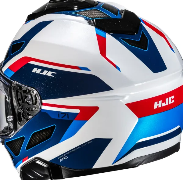 HJC i71 Zest Beige/Blue 125> Integraalhelmen|Helmen Met Zonnevizier